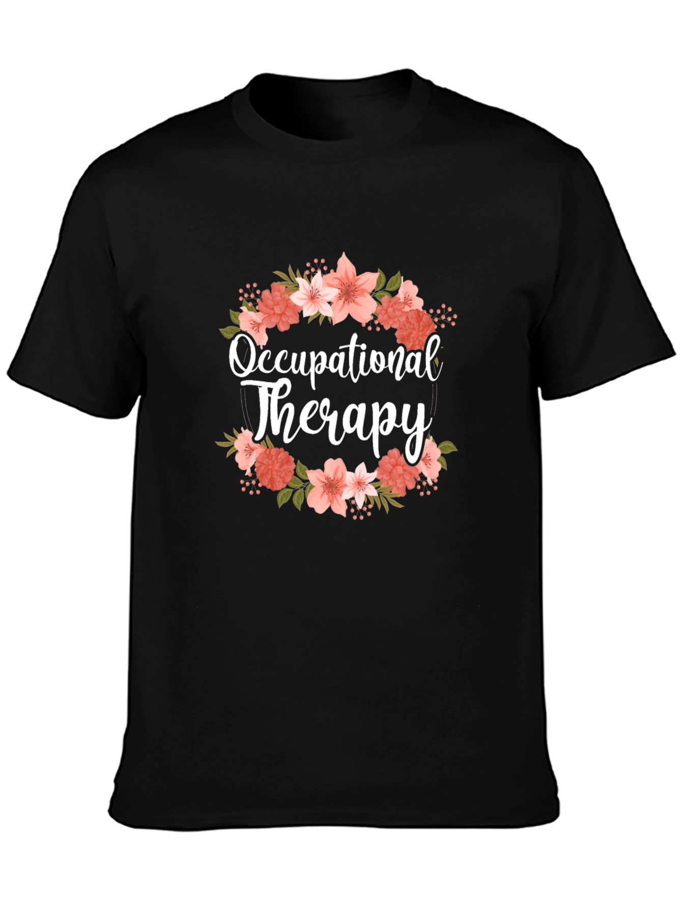 Floral Occupational Therapy T-Shirt