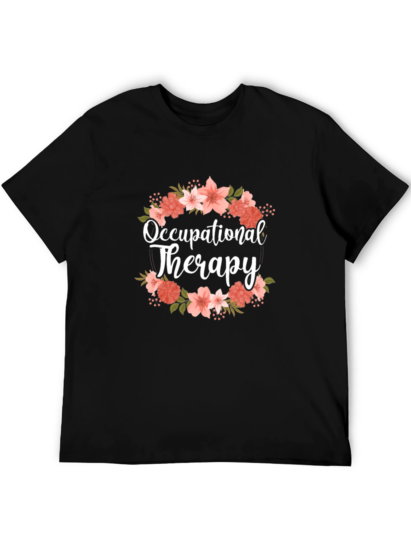 Floral Occupational Therapy T-Shirt