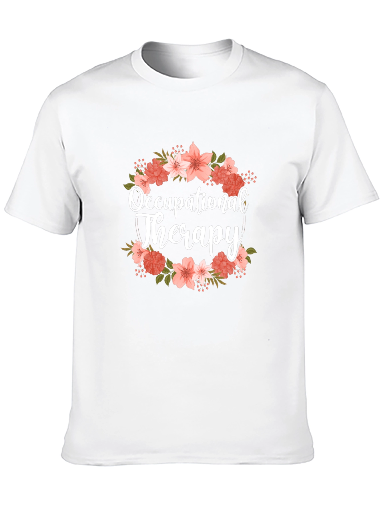 Floral Occupational Therapy T-Shirt