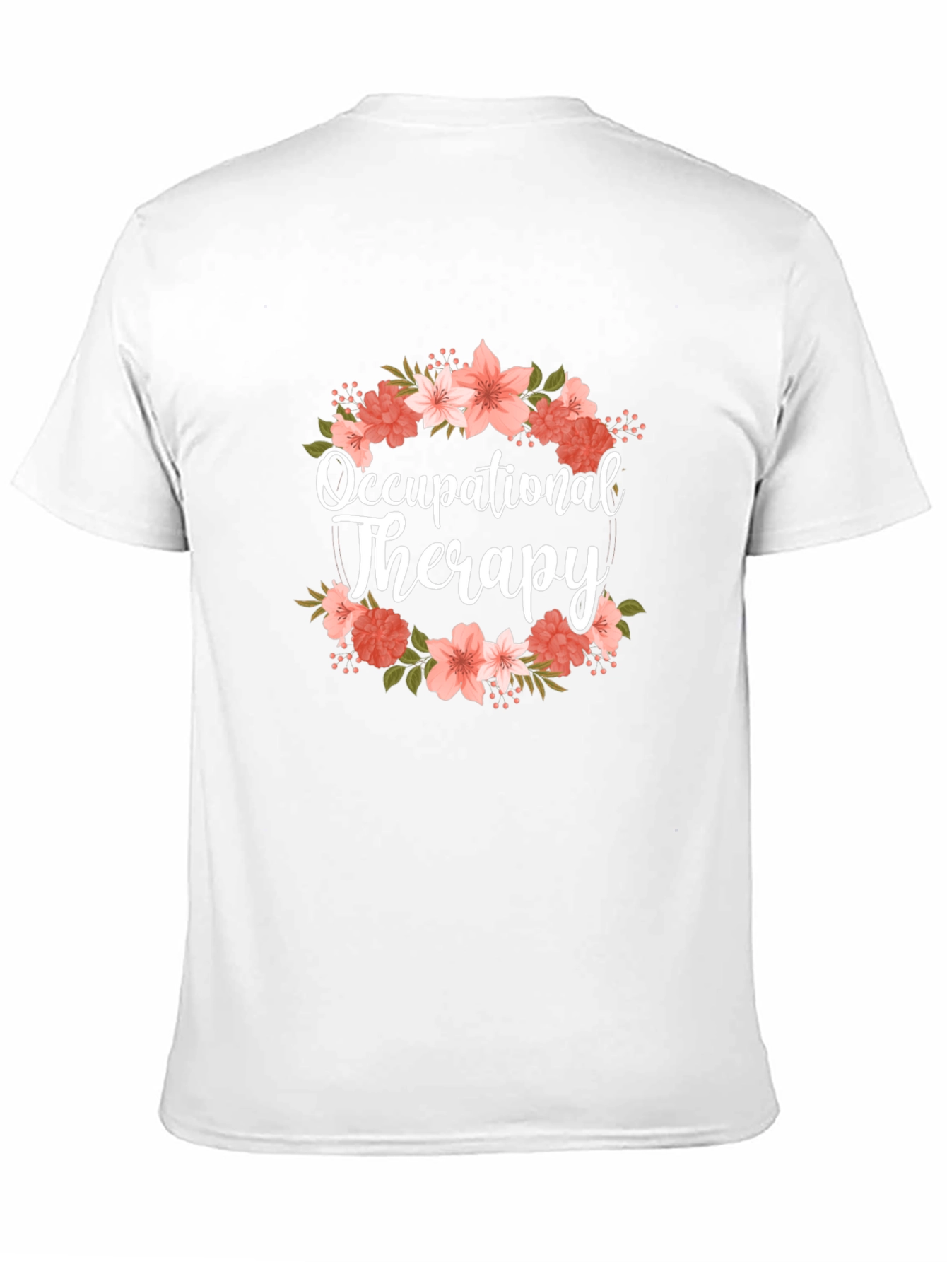 Floral Occupational Therapy T-Shirt