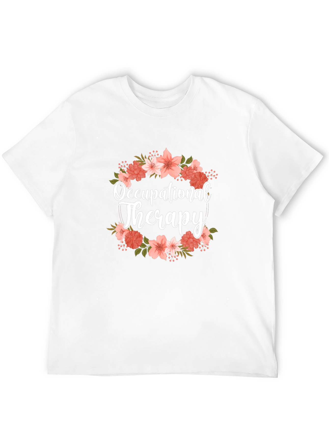Floral Occupational Therapy T-Shirt