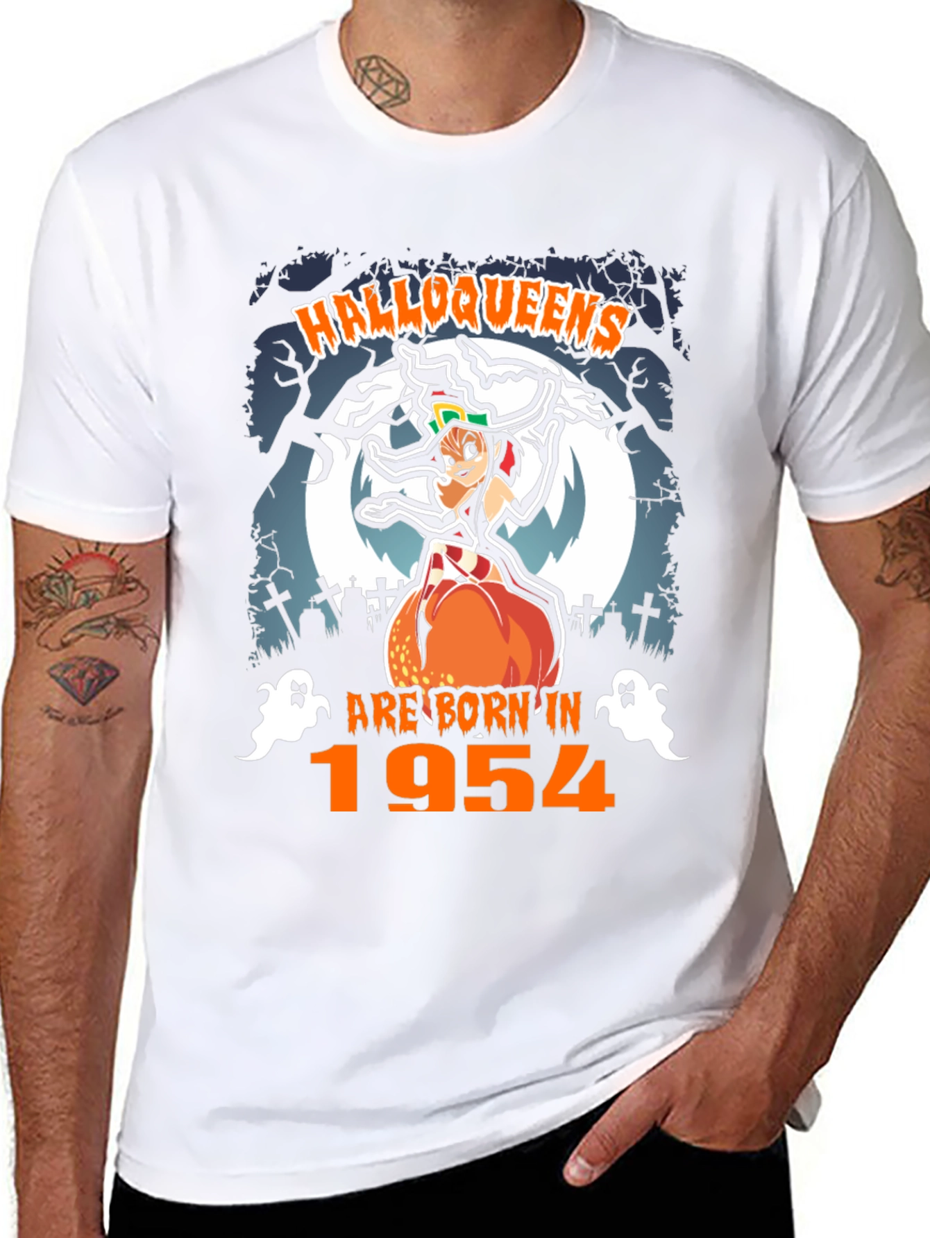 Halloqueens Born in 1954 T-Shirt