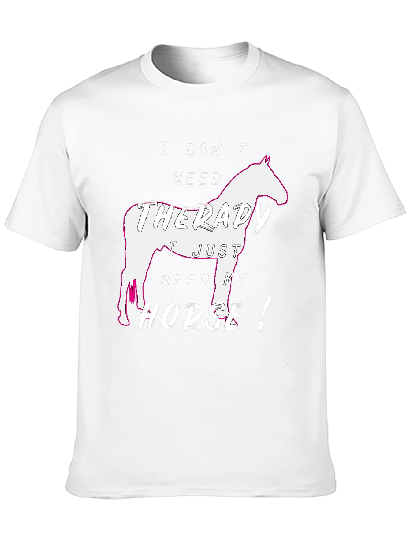 Horse Therapy T-Shirt - Animal Lover Tee