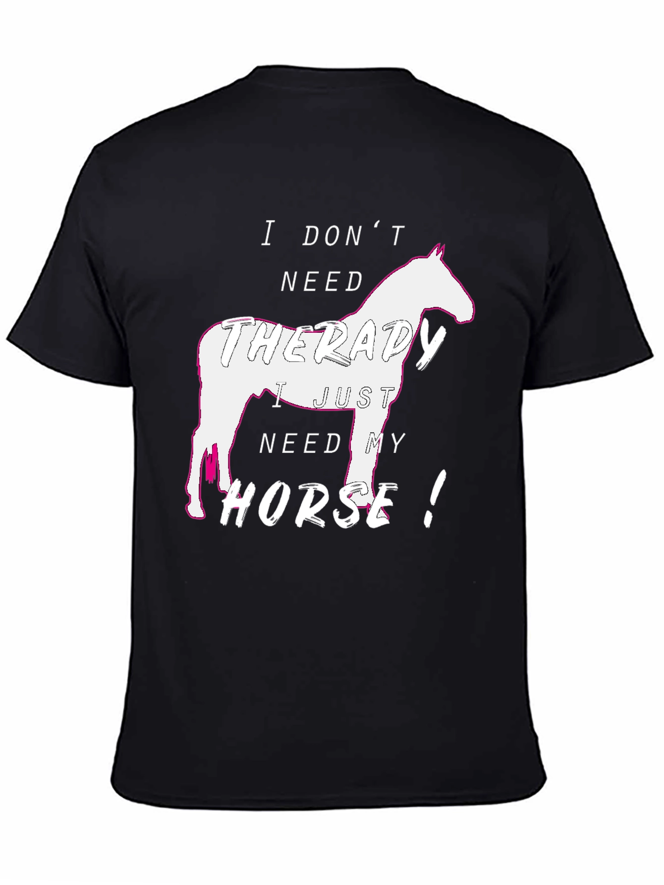 Horse Therapy T-Shirt - Animal Lover Tee