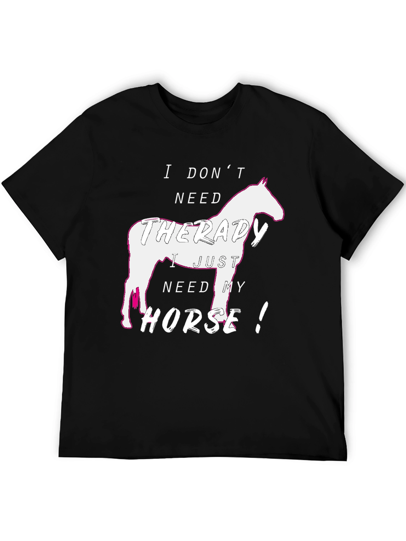 Horse Therapy T-Shirt - Animal Lover Tee