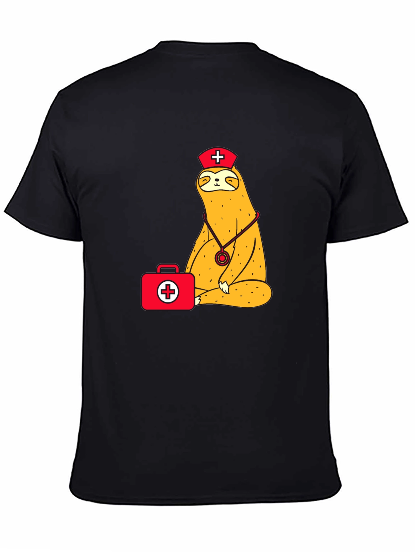Nurse Sloth T-Shirt - Funny Animal Tee