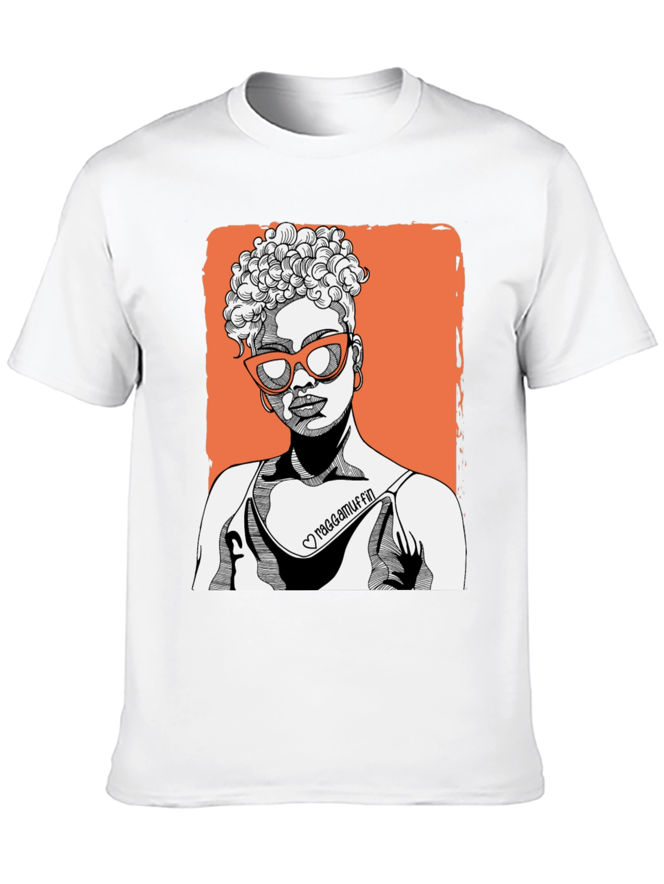 Raggamuffin Graphic Tee - Black