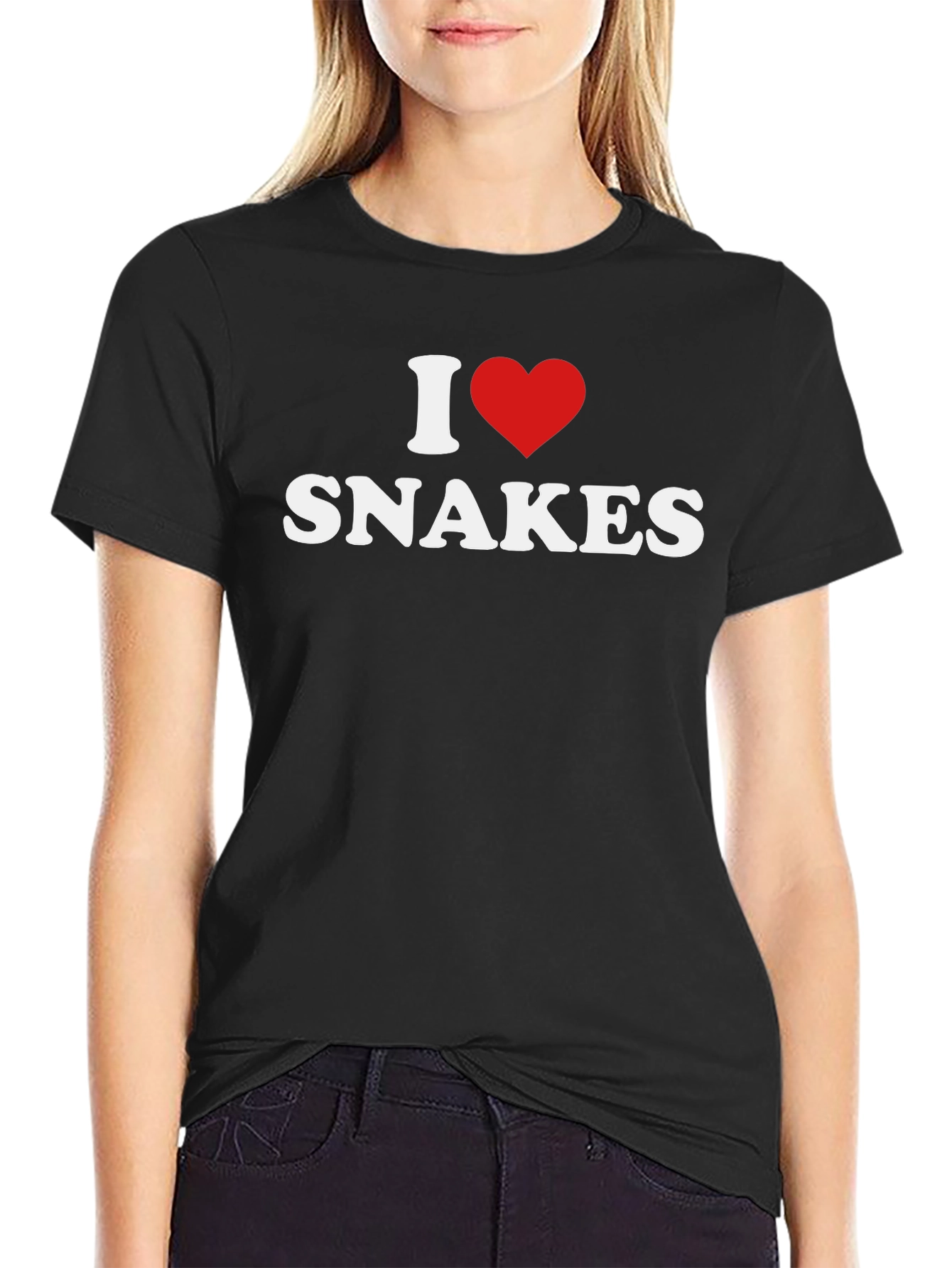 I Heart Snakes T-Shirt - Bold Graphic Tee
