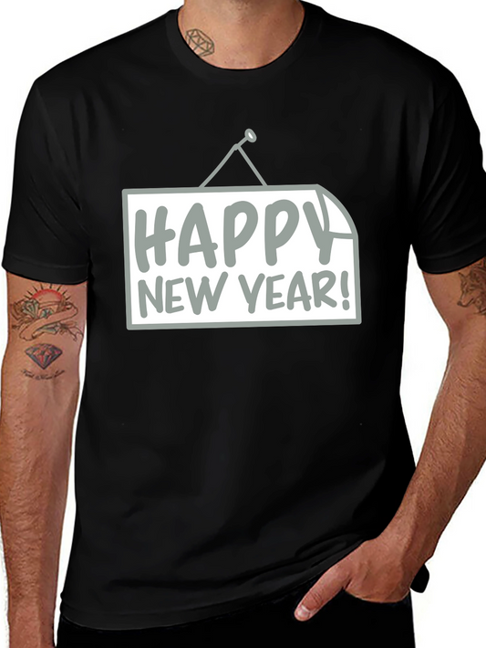 Happy New Year Graphic T-Shirt