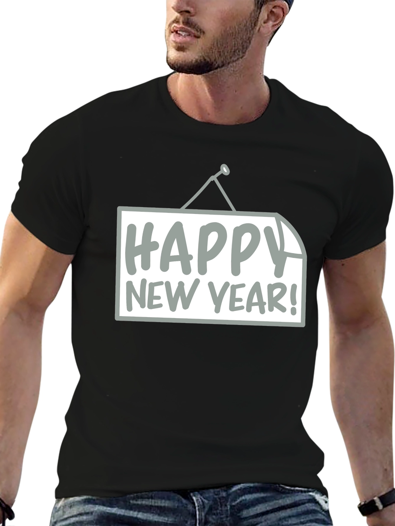 Happy New Year Graphic T-Shirt