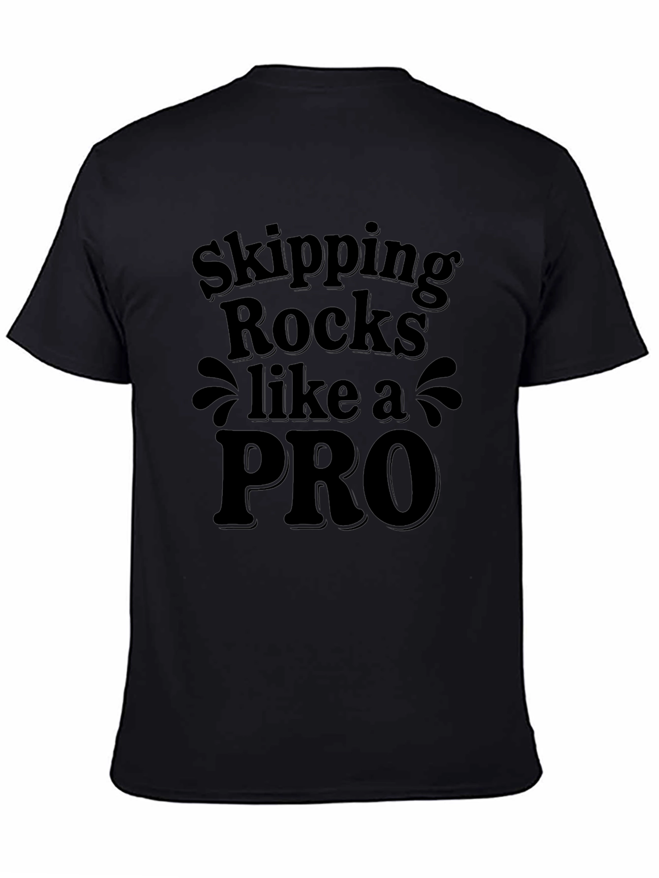 Skipping Rocks Like a PRO Graphic T-Shirt