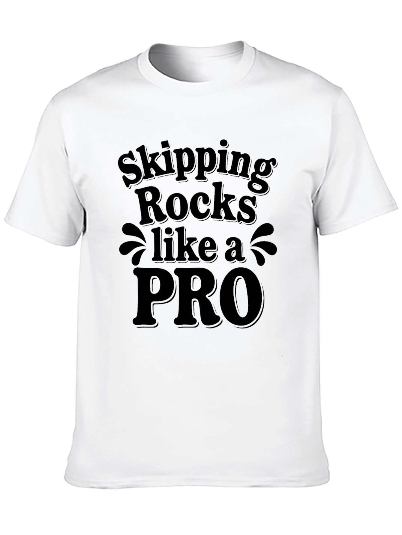 Skipping Rocks Like a PRO Graphic T-Shirt