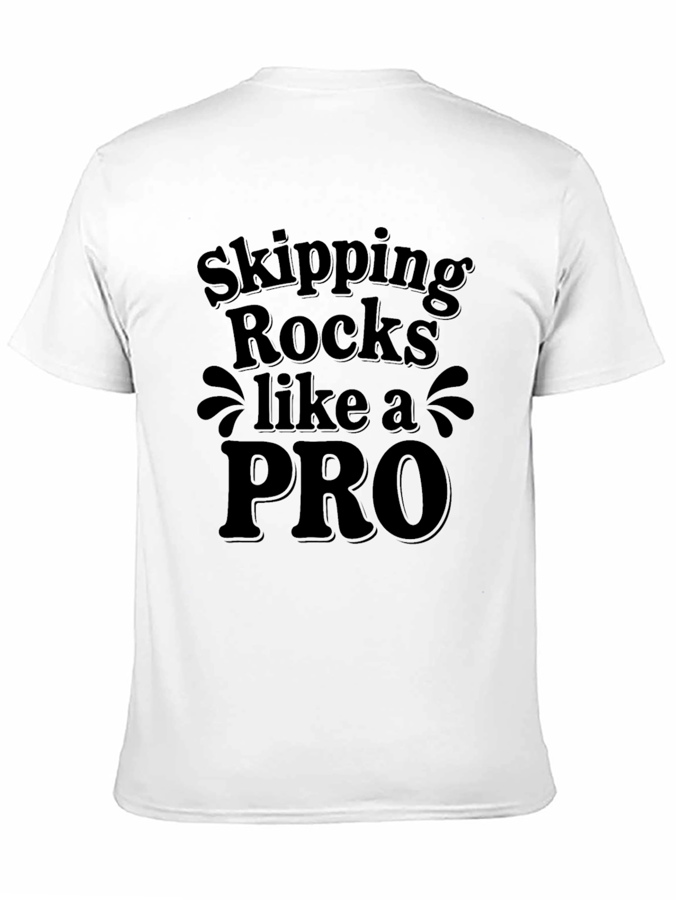 Skipping Rocks Like a PRO Graphic T-Shirt