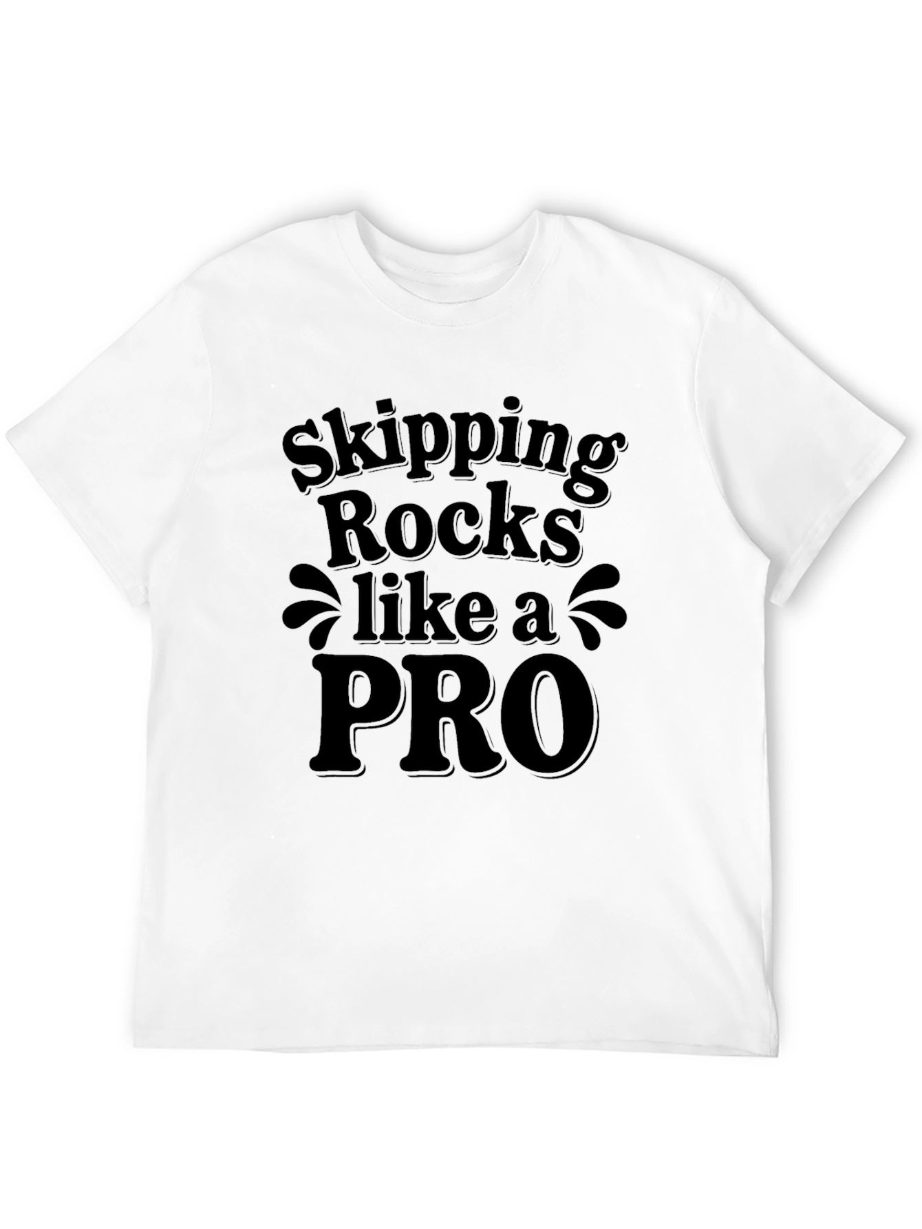 Skipping Rocks Like a PRO Graphic T-Shirt