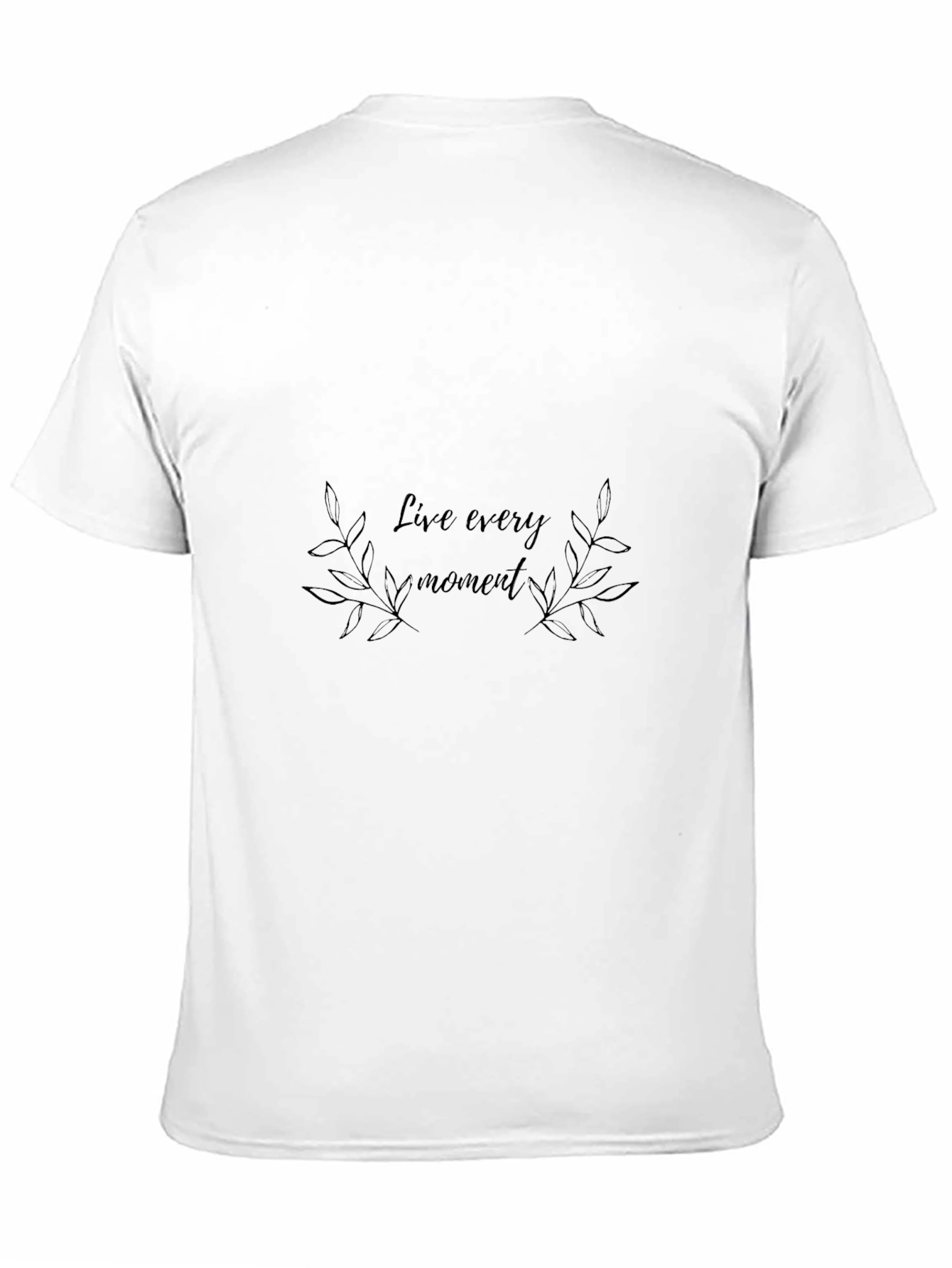 Live Every Moment Black T-Shirt