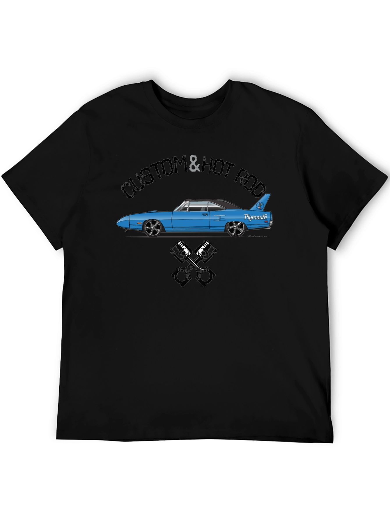 Custom & Hot Rod Car Graphic T-Shirt