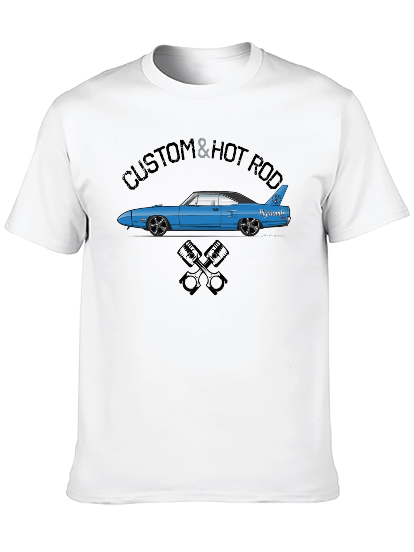 Custom & Hot Rod Car Graphic T-Shirt