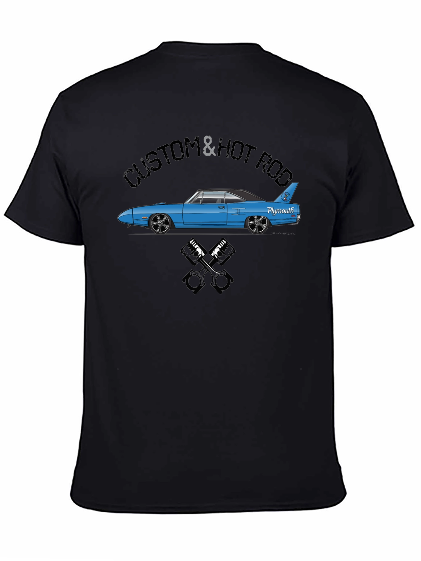 Custom & Hot Rod Car Graphic T-Shirt