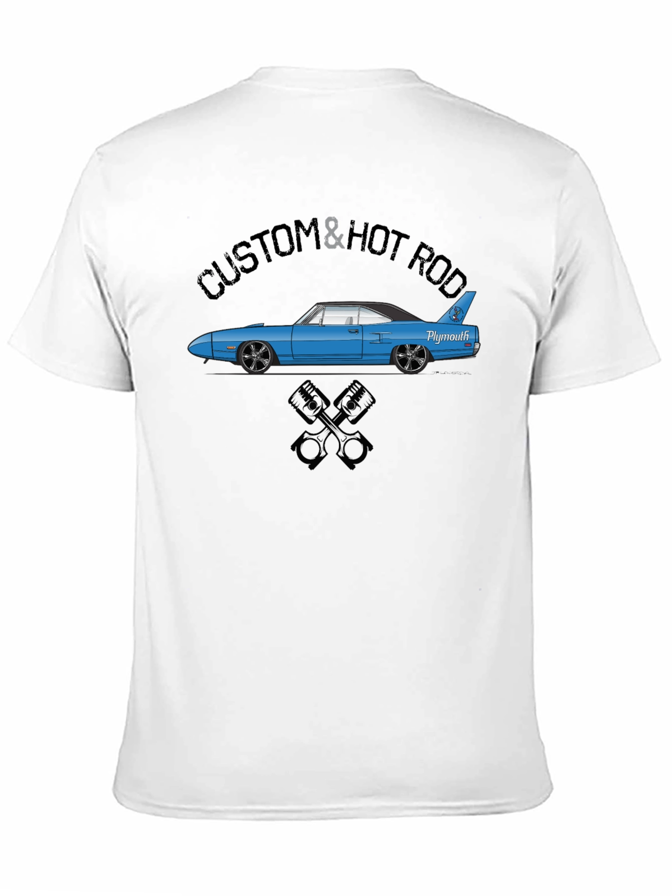 Custom & Hot Rod Car Graphic T-Shirt
