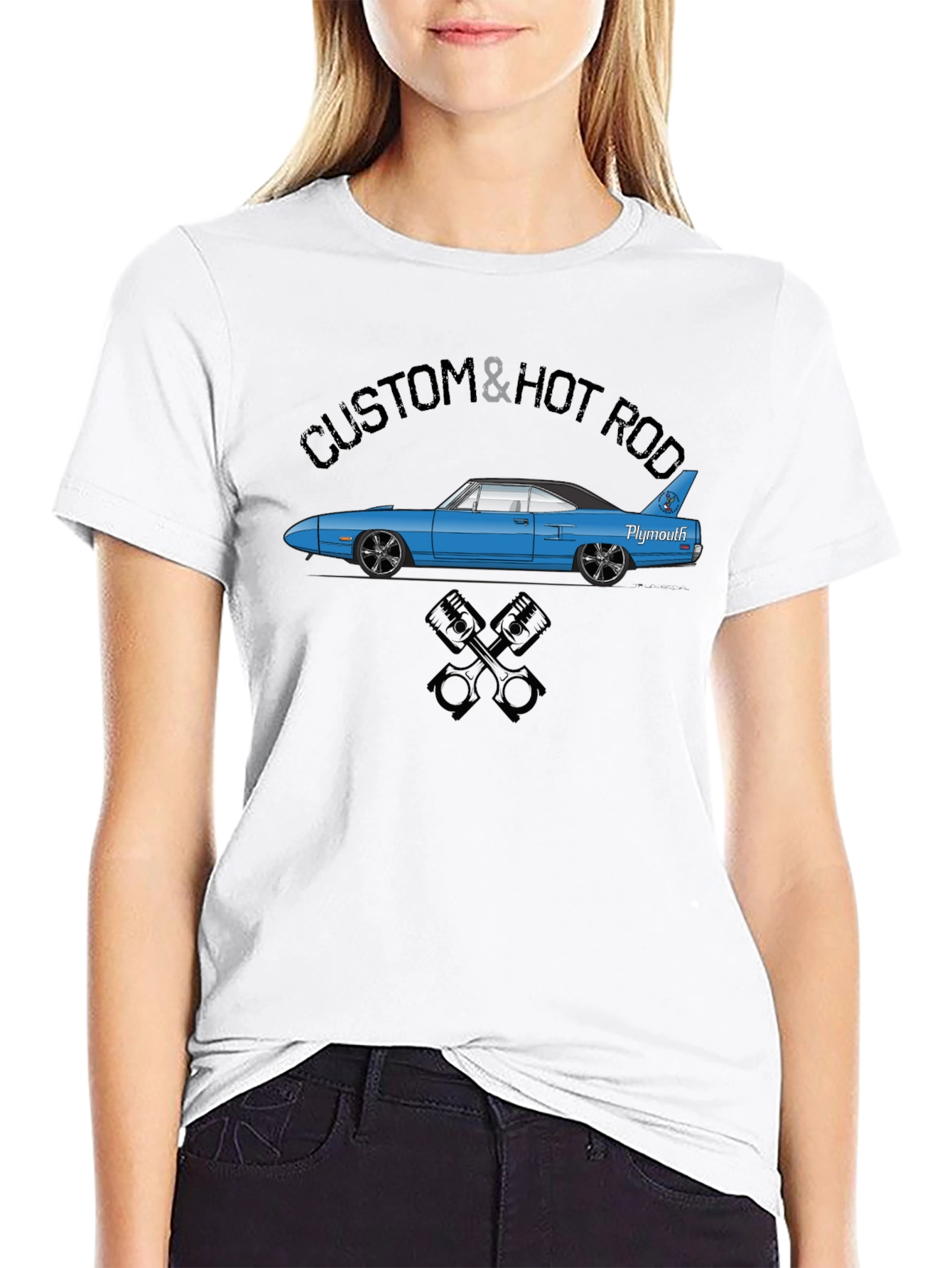 Custom & Hot Rod Car Graphic T-Shirt