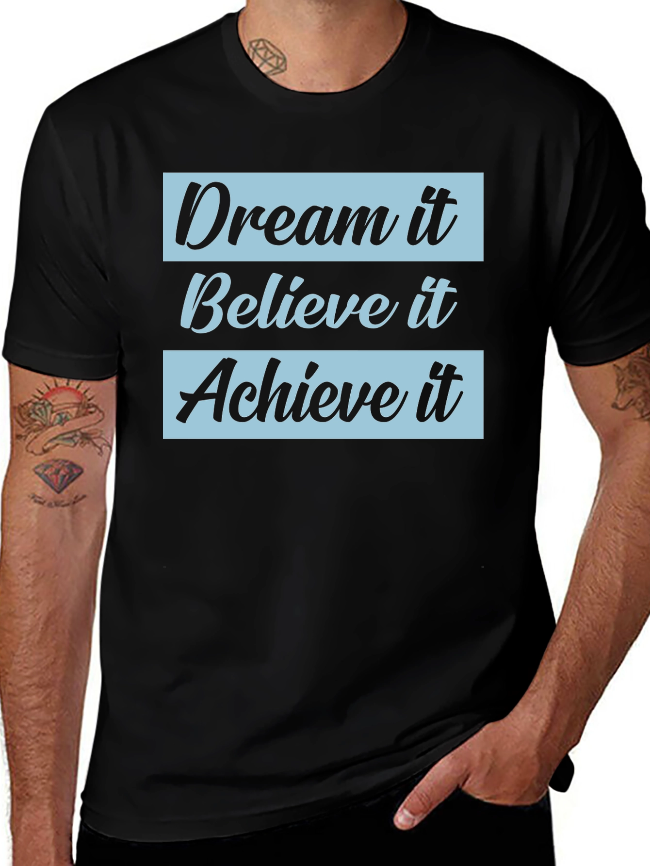 Dream Believe Achieve Graphic Tee