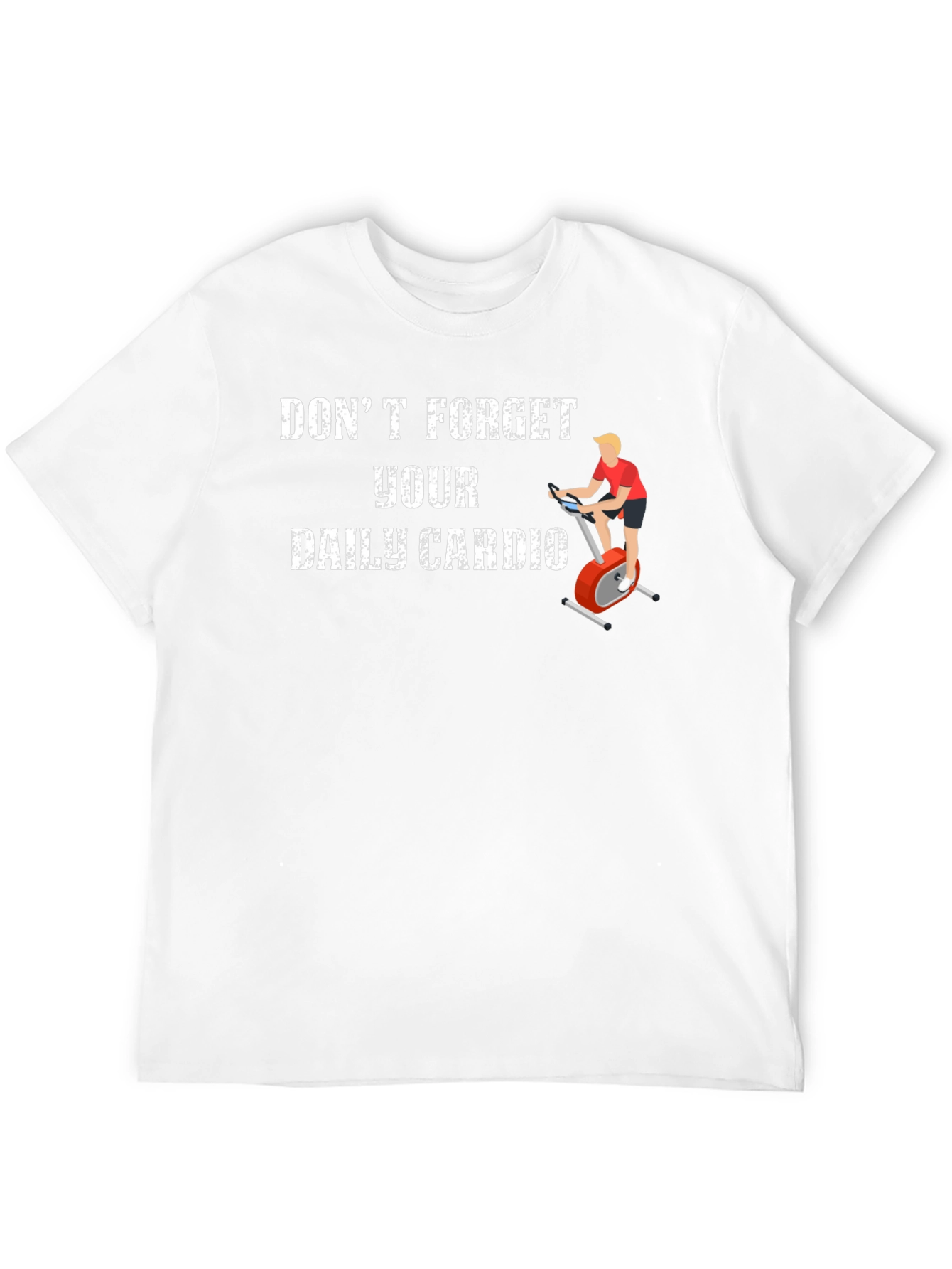Daily Cardio T-Shirt - Fitness Motivation Tee
