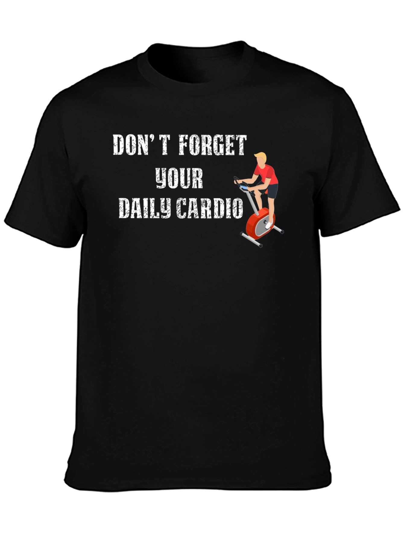 Daily Cardio T-Shirt - Fitness Motivation Tee