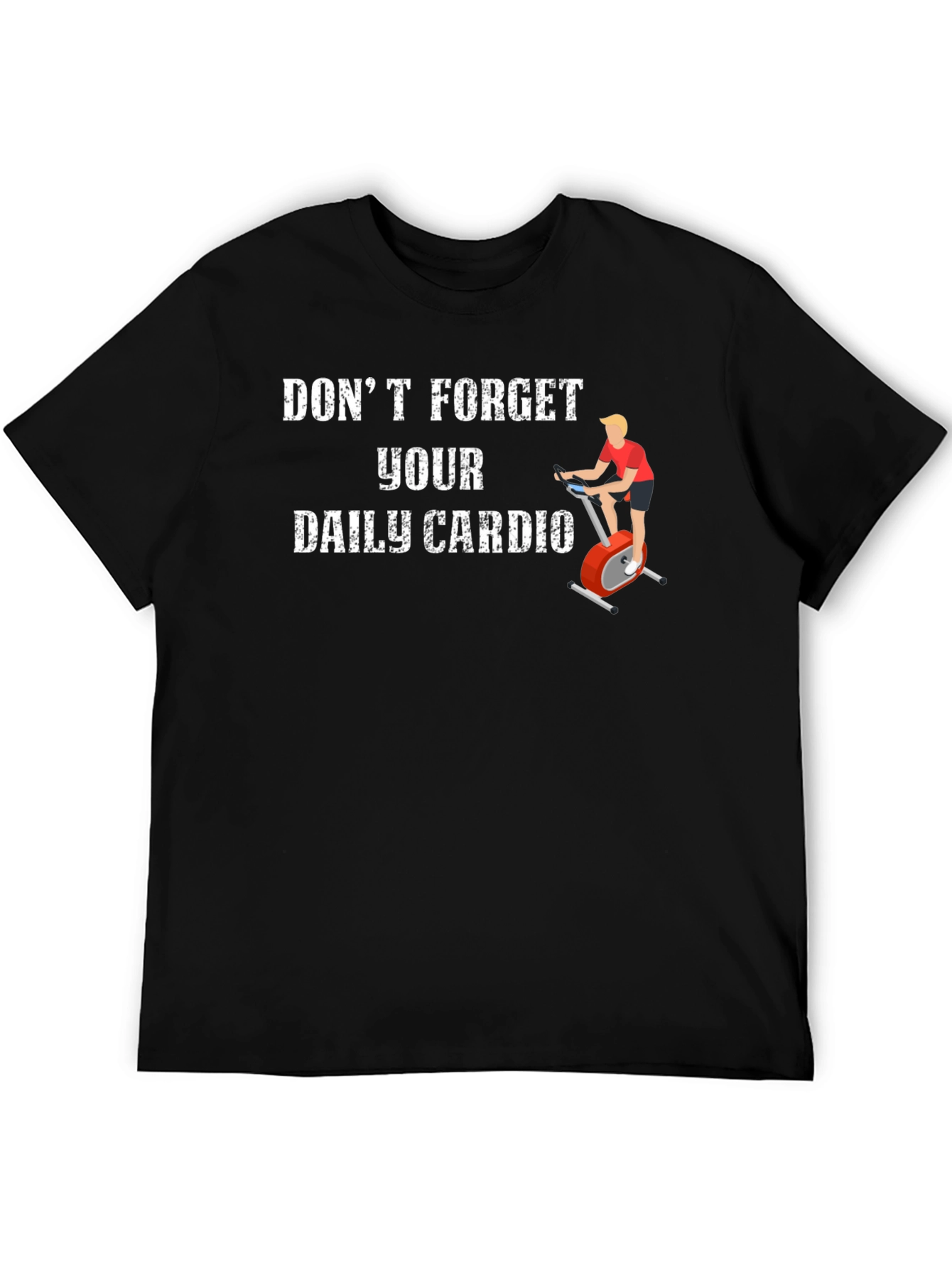 Daily Cardio T-Shirt - Fitness Motivation Tee