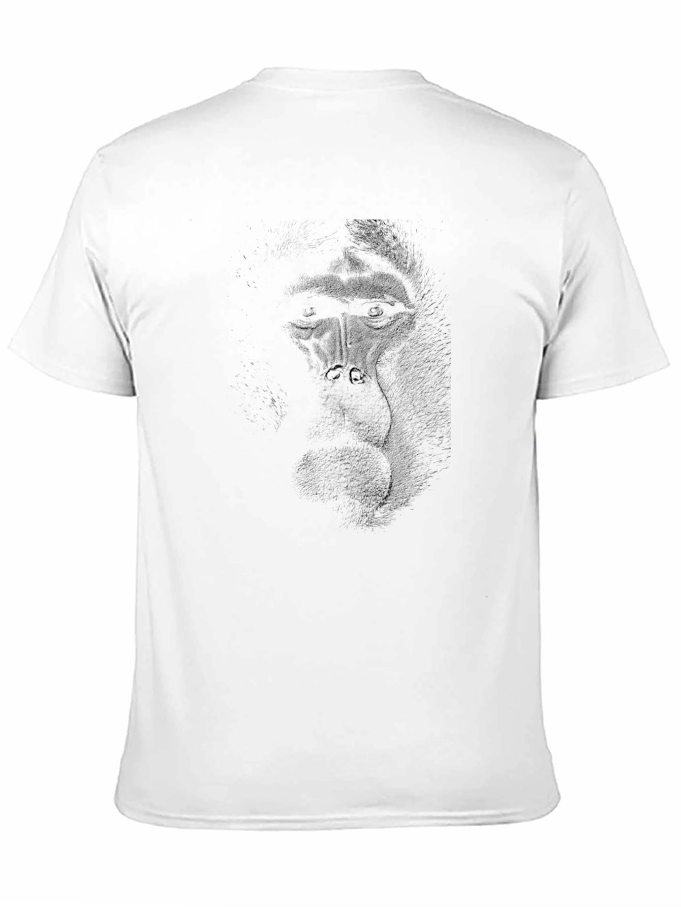 Graphic Monkey T-Shirt - Black
