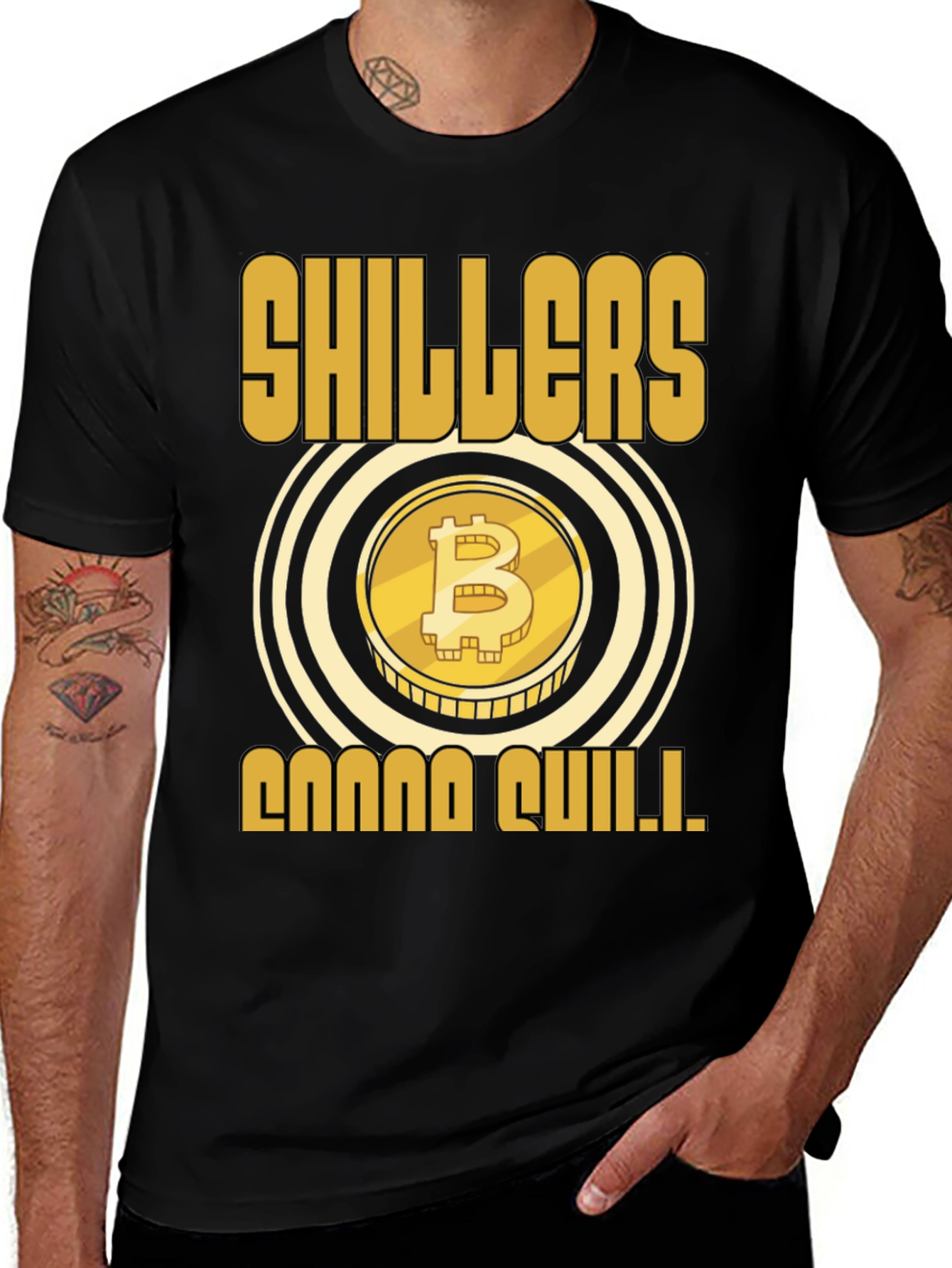 Bitcoin Shillers Gonna Shill Black T-Shirt