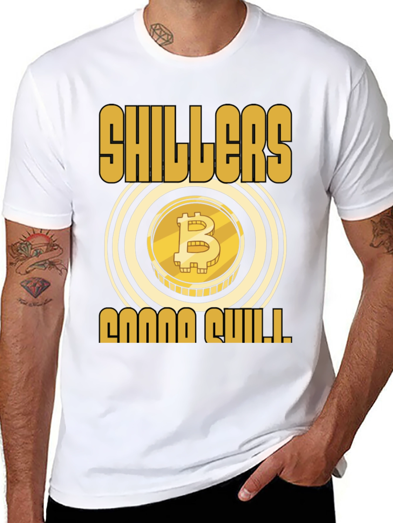 Bitcoin Shillers Gonna Shill Black T-Shirt