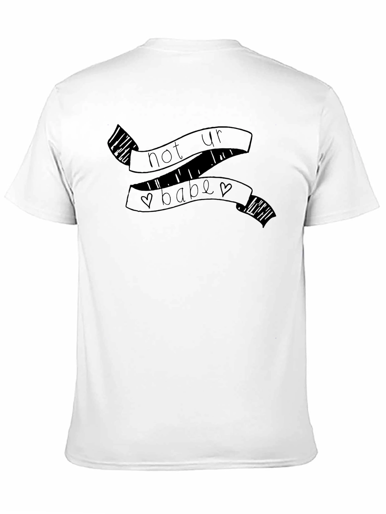 Not Your Babe Graphic T-Shirt - Black