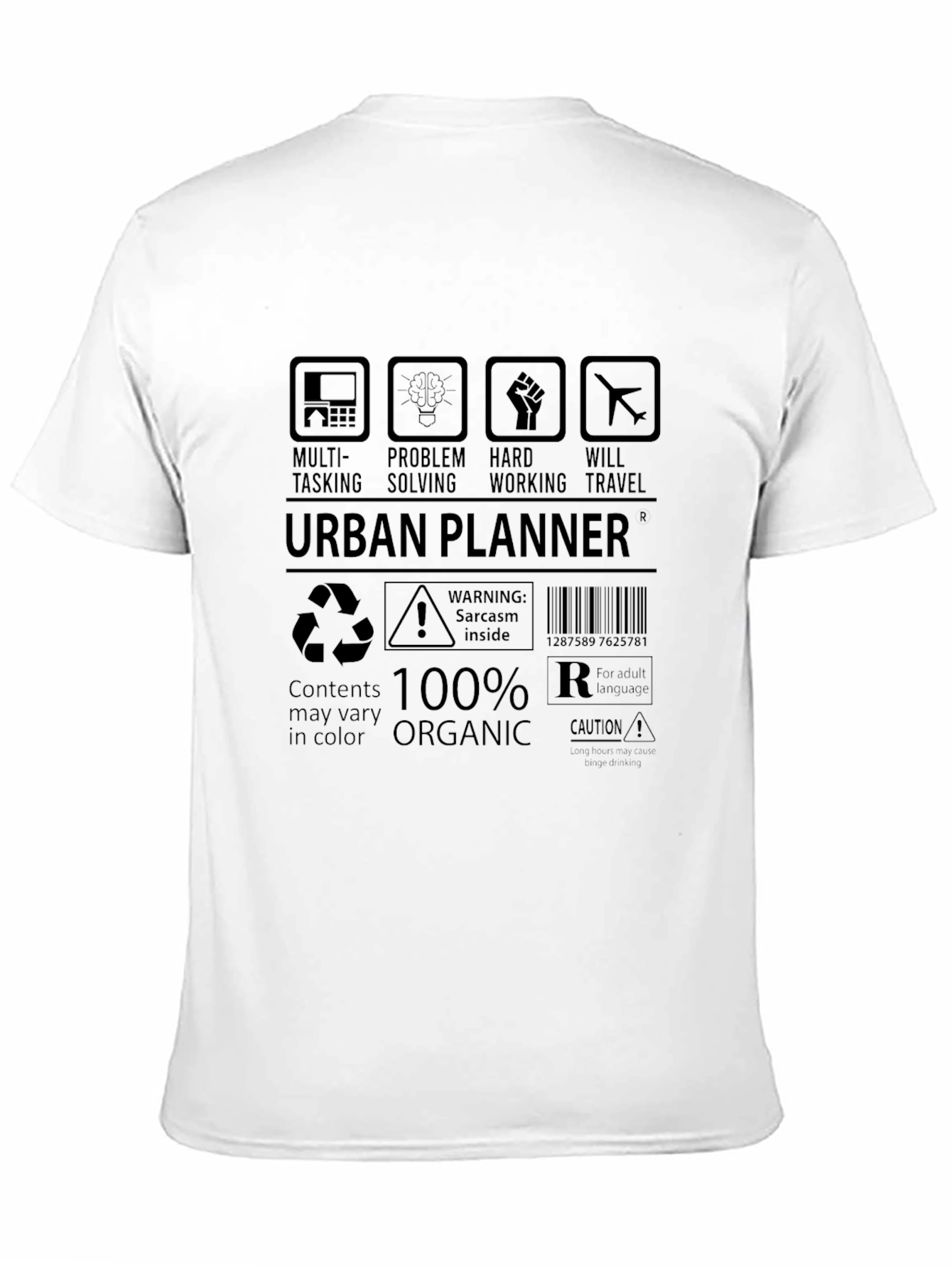 Urban Planner Graphic Tee - 100% Organic