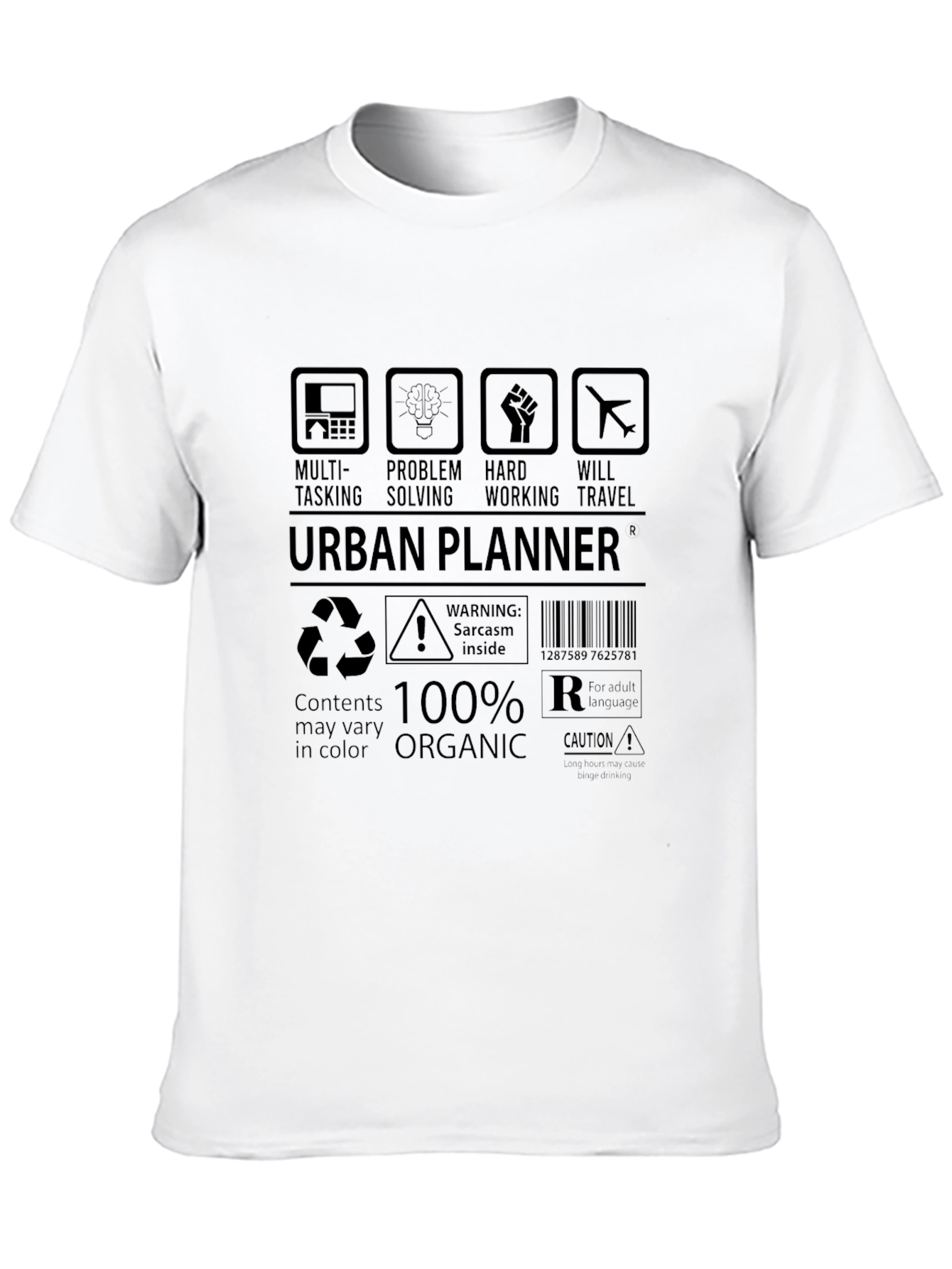 Urban Planner Graphic Tee - 100% Organic