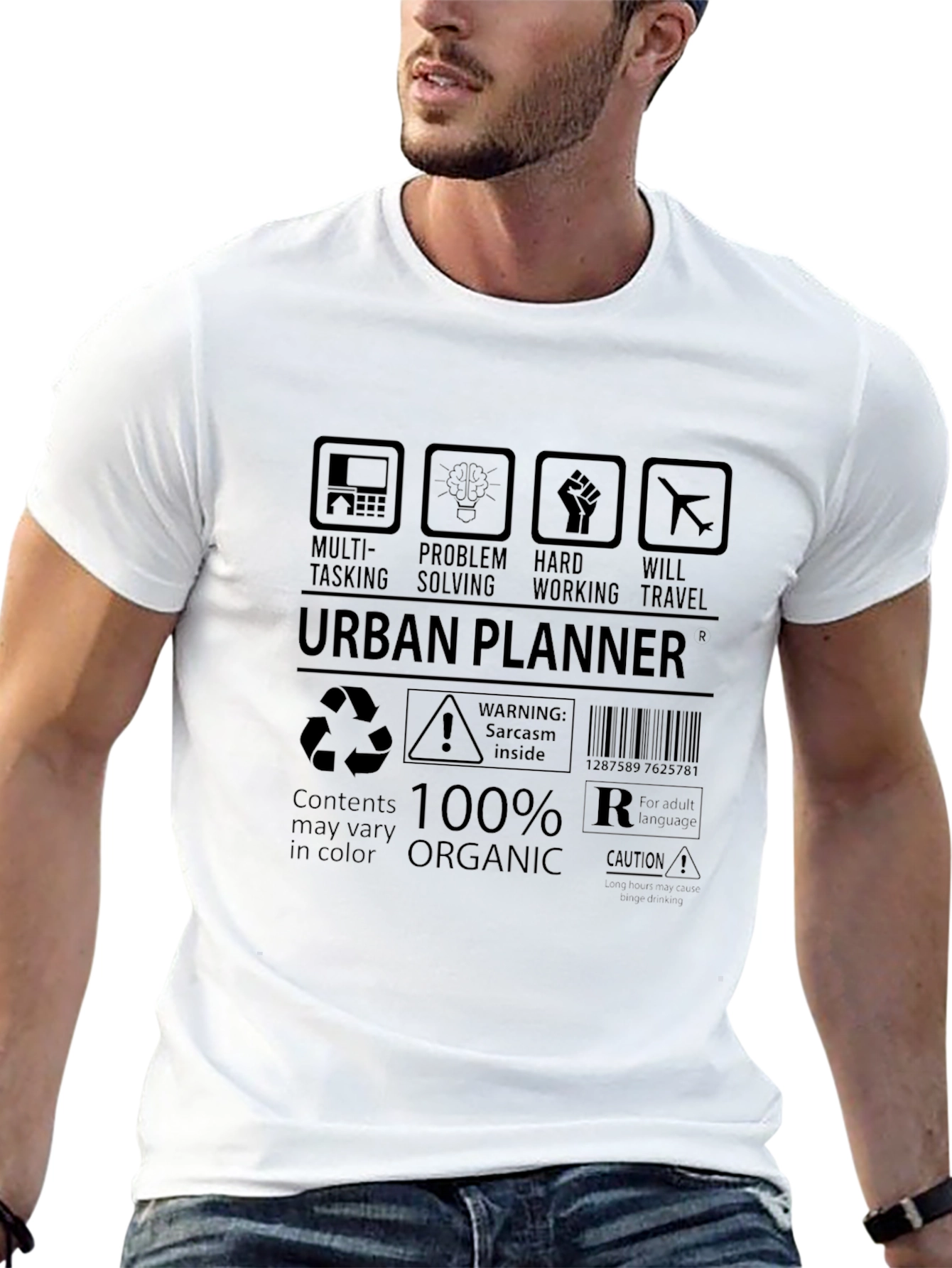 Urban Planner Graphic Tee - 100% Organic