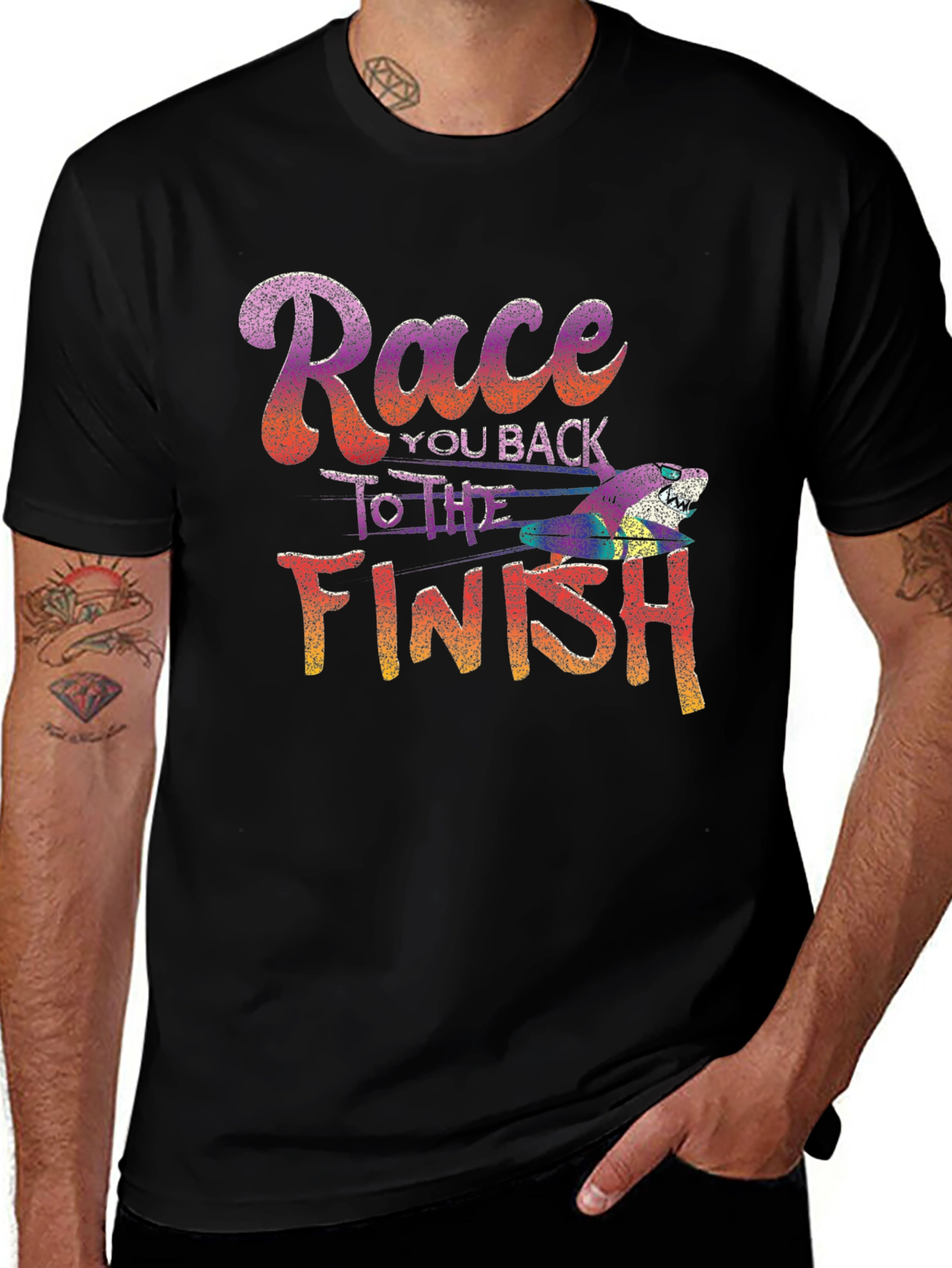 Race You Back to the Finish T-Shirt