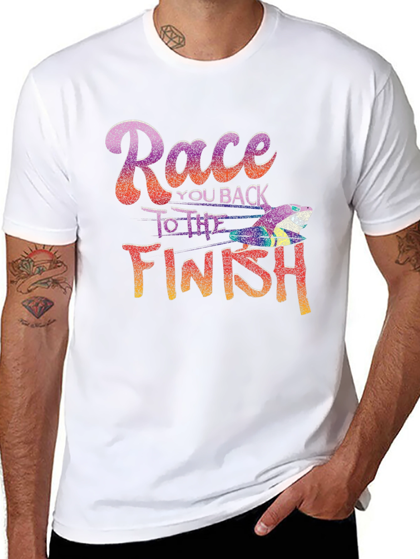 Race You Back to the Finish T-Shirt