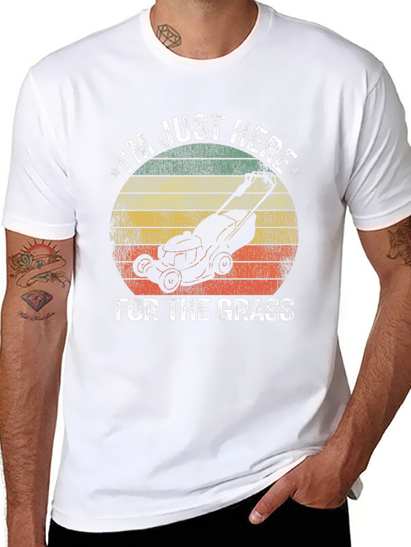 Im Just Here for the Grass T-Shirt