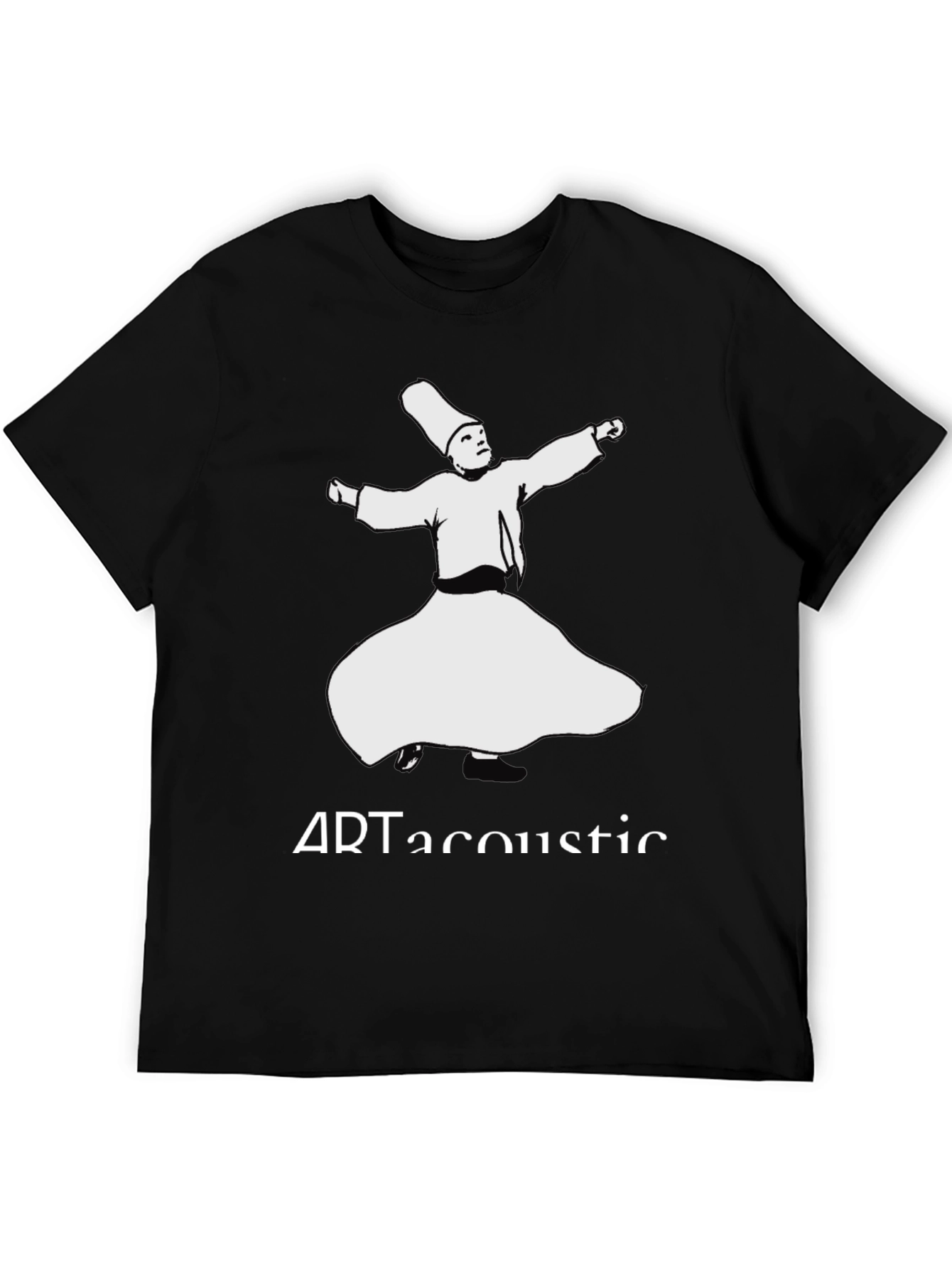 ArtAcoustic Whirling Dervish T-Shirt - Black
