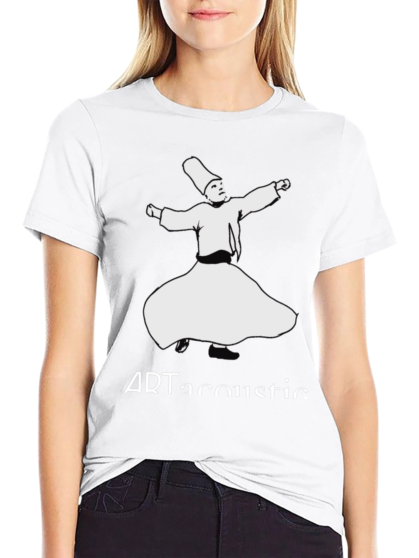 ArtAcoustic Whirling Dervish T-Shirt - Black