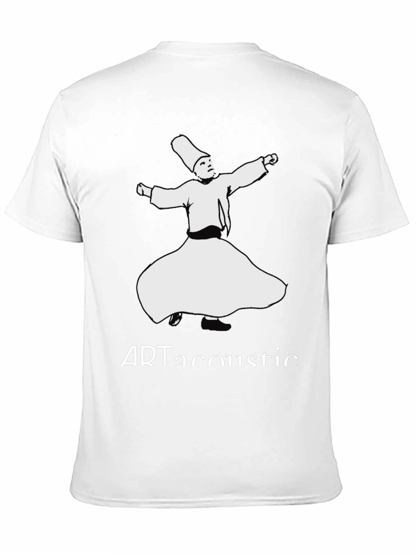 ArtAcoustic Whirling Dervish T-Shirt - Black