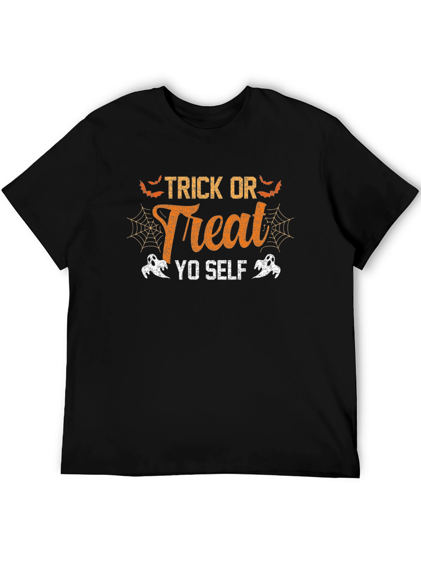 Trick or Treat Yo Self Halloween Graphic Tee