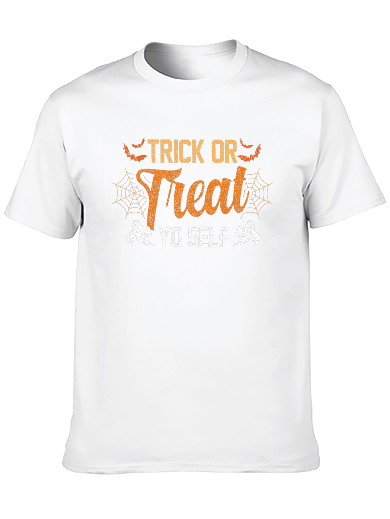 Trick or Treat Yo Self Halloween Graphic Tee