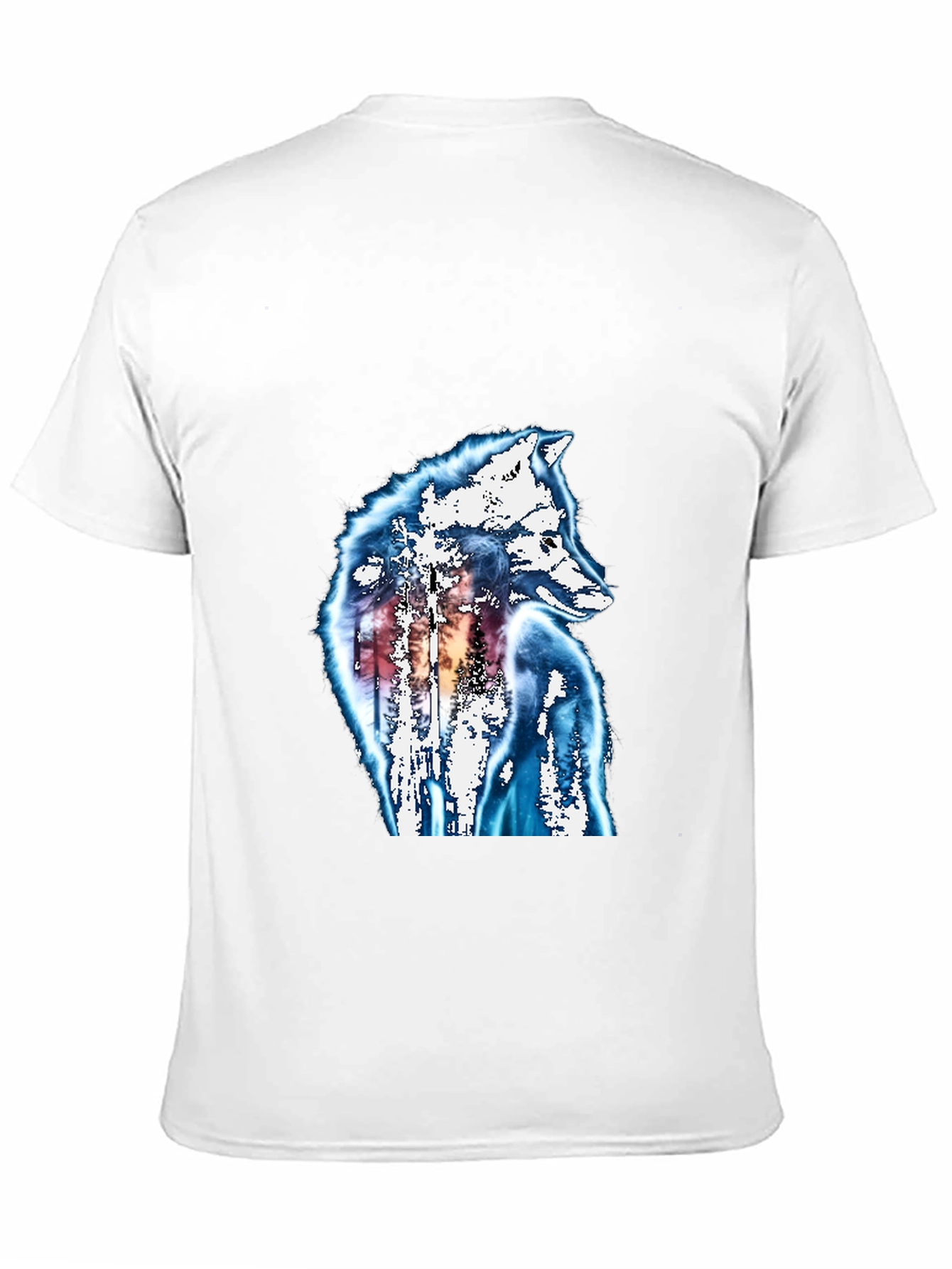 Wolf Graphic Black T-Shirt