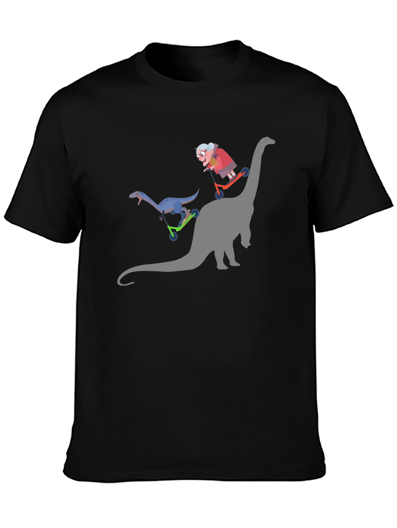Dinosaur & Granny T-Shirt