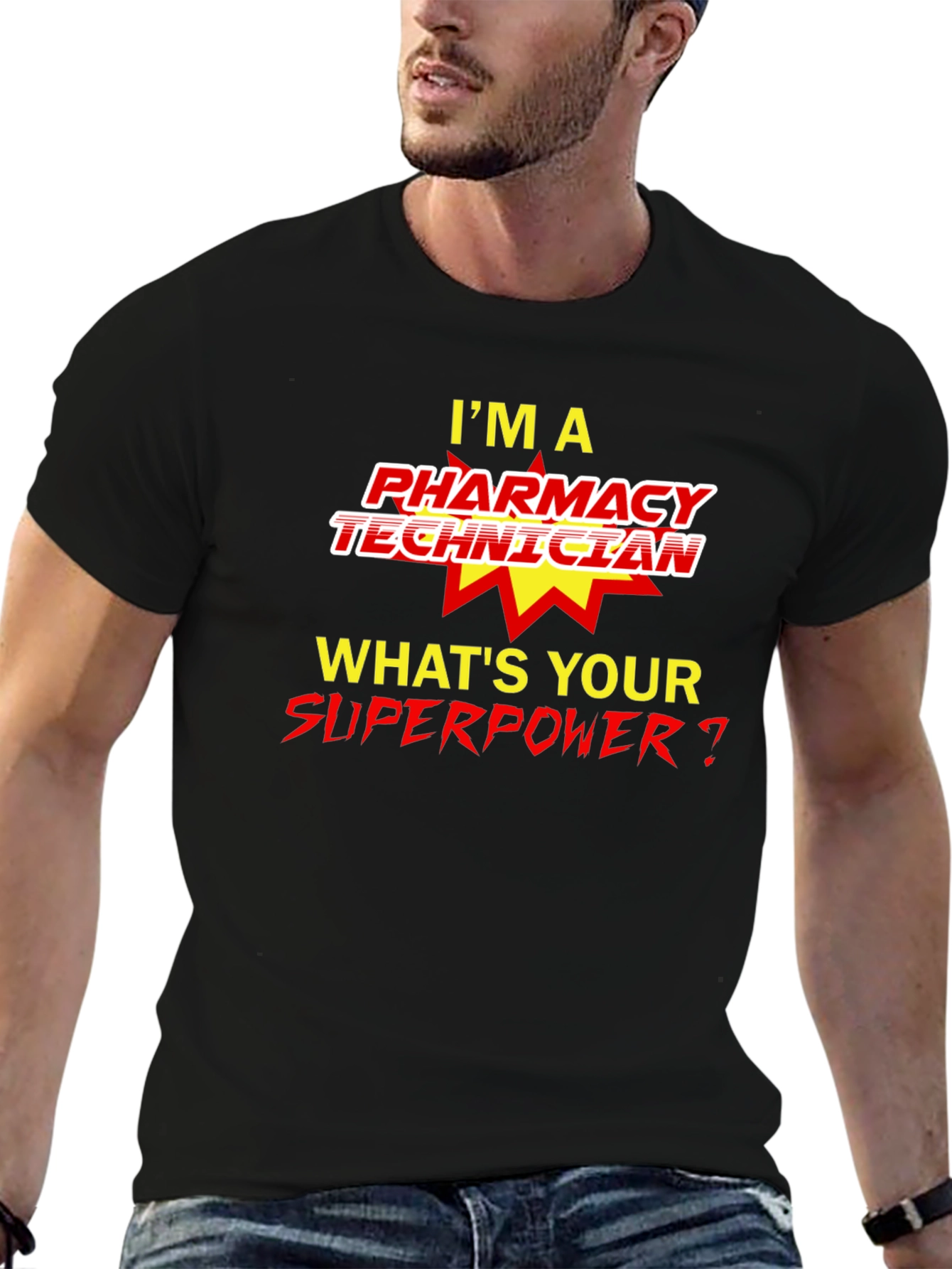 Pharmacy Technician Superpower T-Shirt