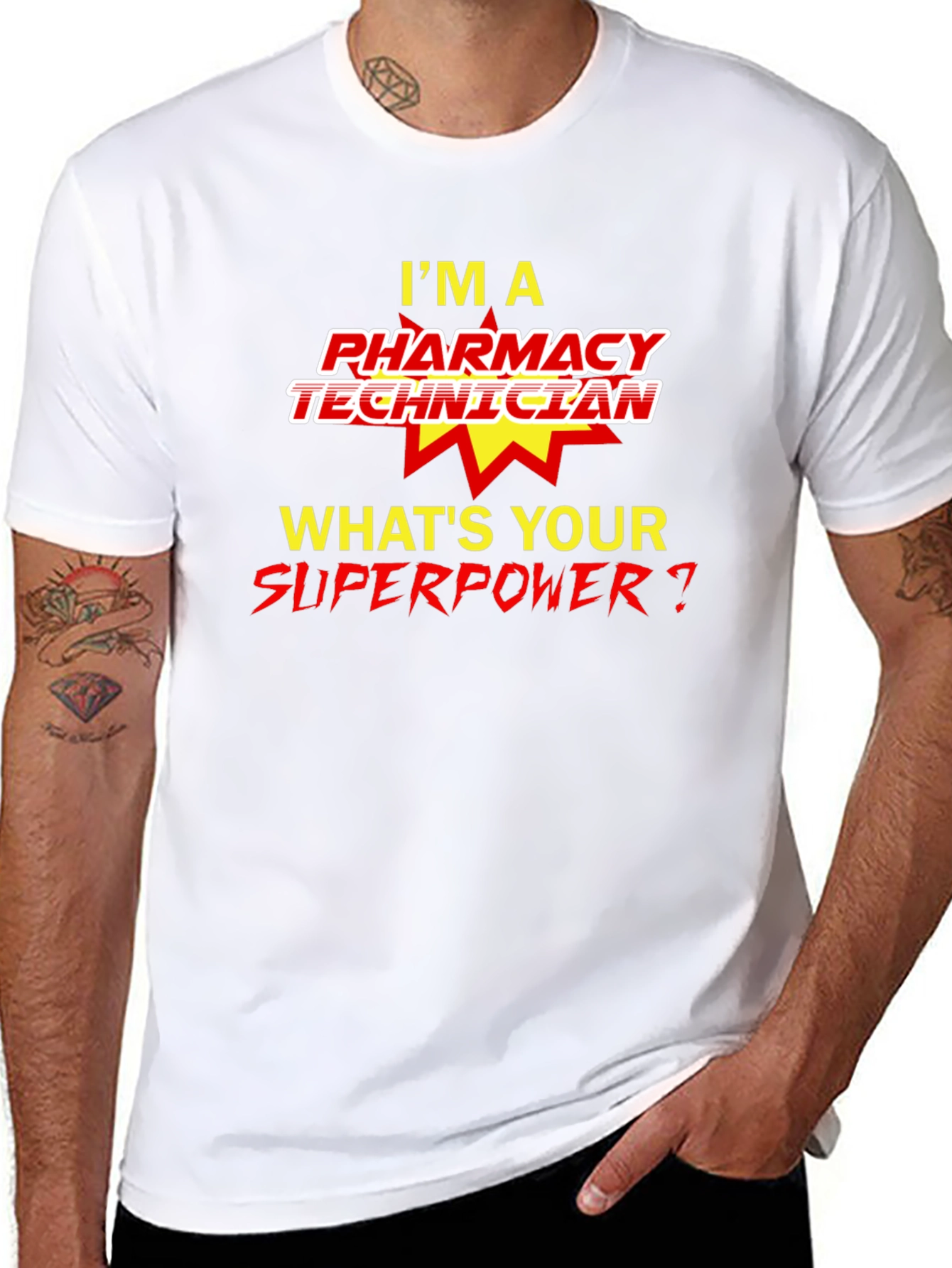 Pharmacy Technician Superpower T-Shirt