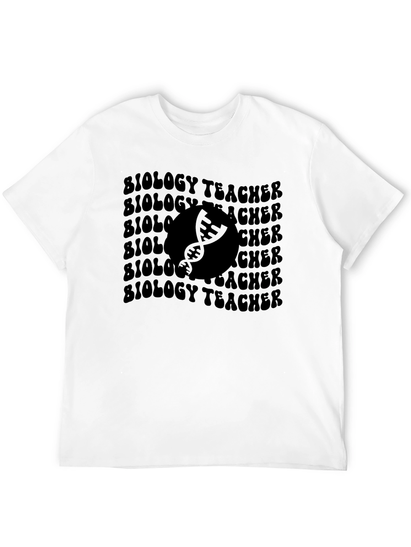 Biology Teacher Graphic T-Shirt - Trendy Science Tee