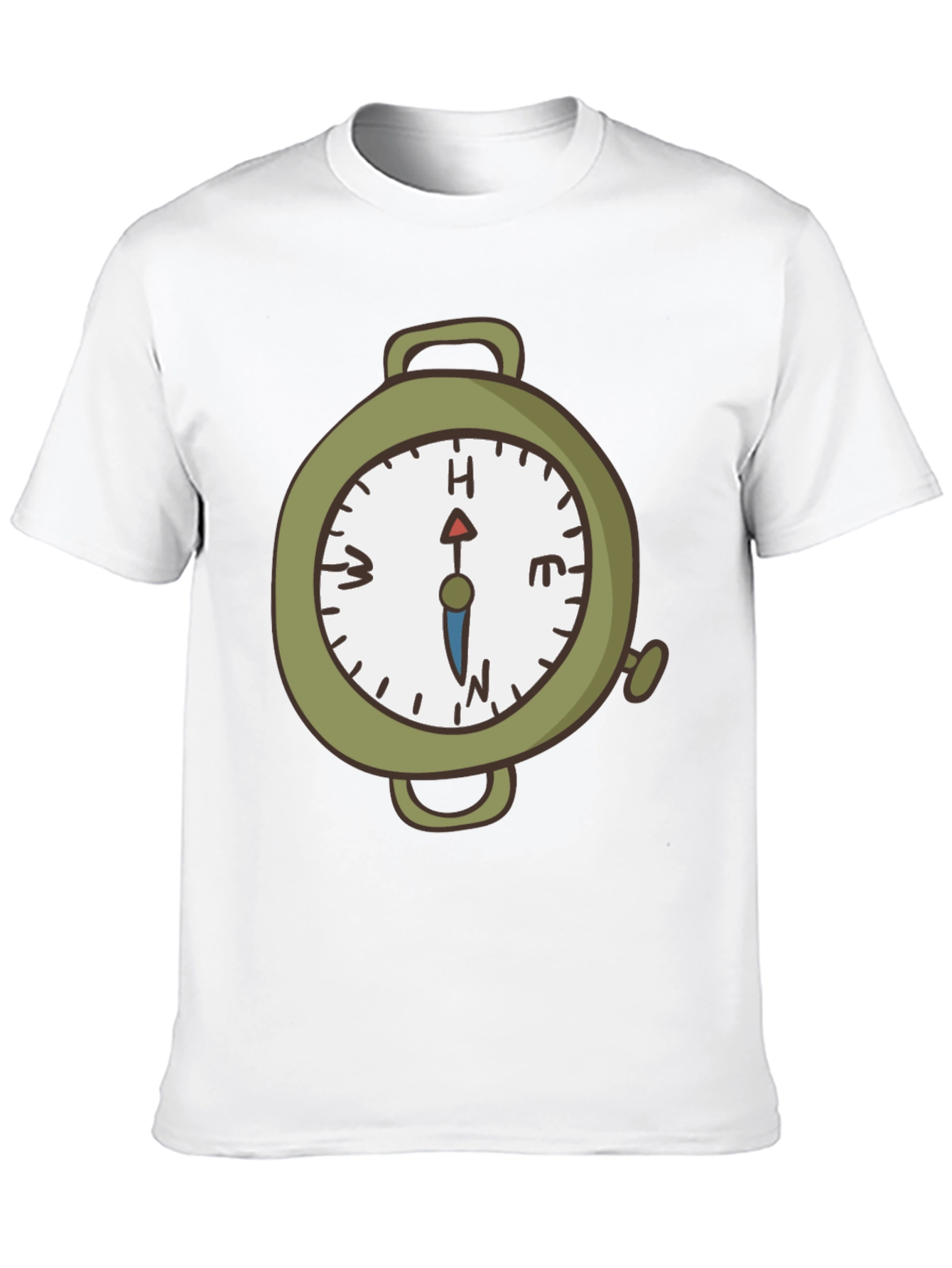 Compass Graphic Black T-Shirt