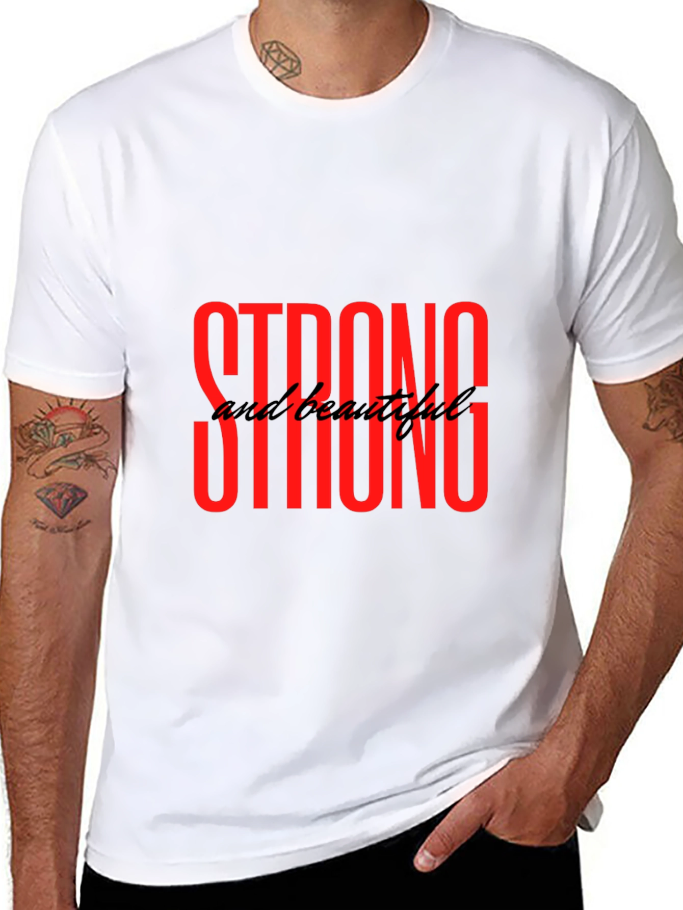Strong and Beautiful Graphic Tee